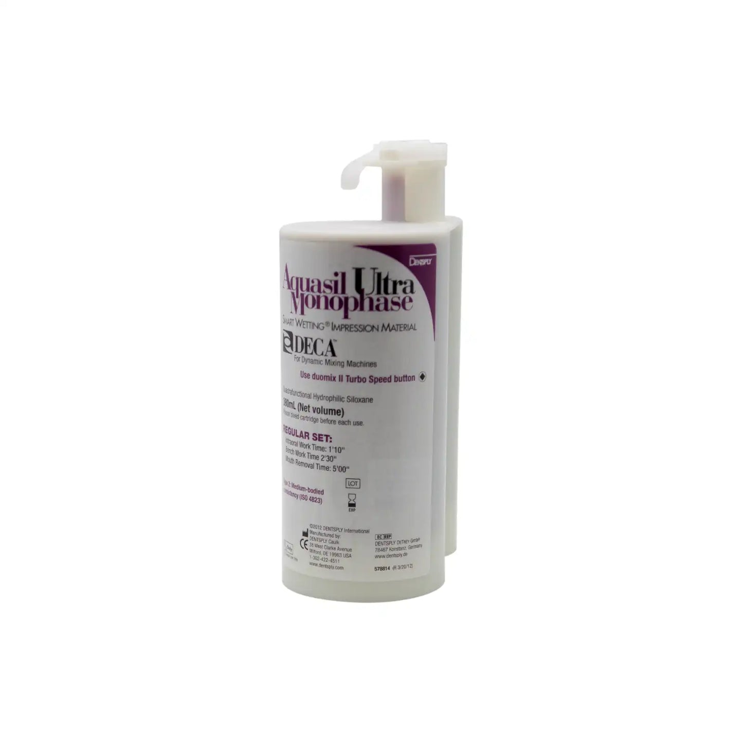 Aquasil Ultra DECA Refill 380ml x 2/Pk Monophase RS