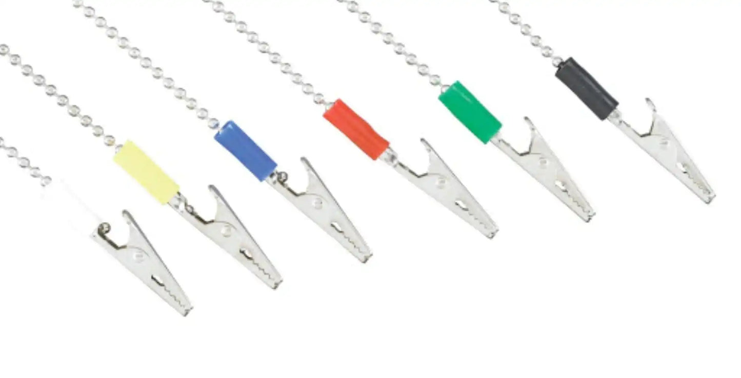 3D - Bib Clip 3/Pk Chain Green