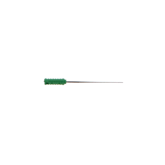 3D - Barbed Broaches #5 Sterile Medium 10/Bx Green