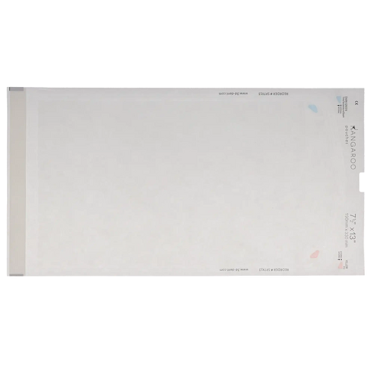 3D - Kangaroo Self-Seal Sterilization Pouches 100/Bx 7.5"X13"