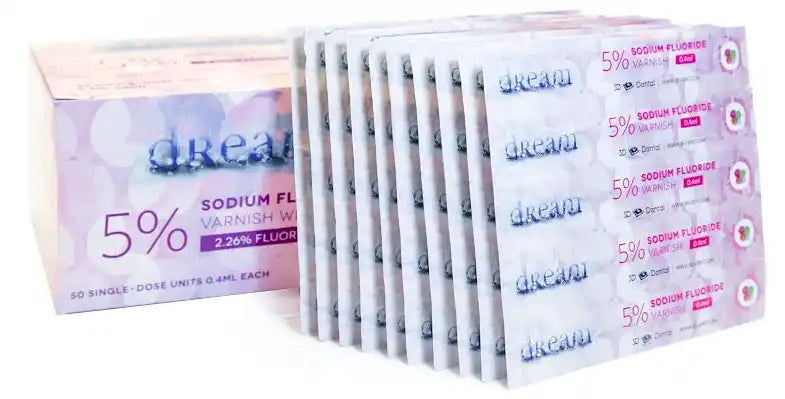 3D - Dream Fluoride Varnish Spearmint .40ml box/50