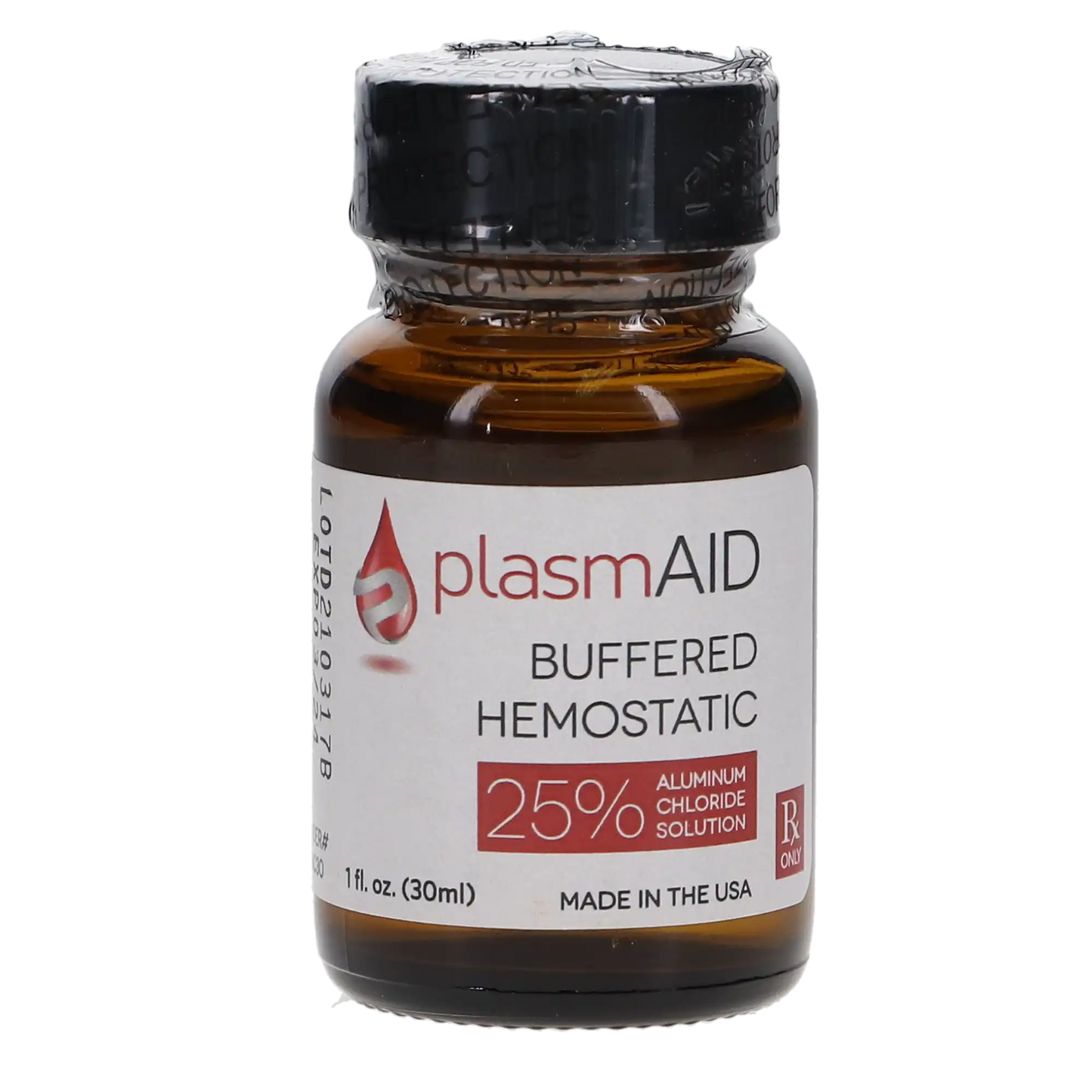 3D - Hemostatic Agent 25% Aluminum Chloride Plasmaid 30ml Bottle