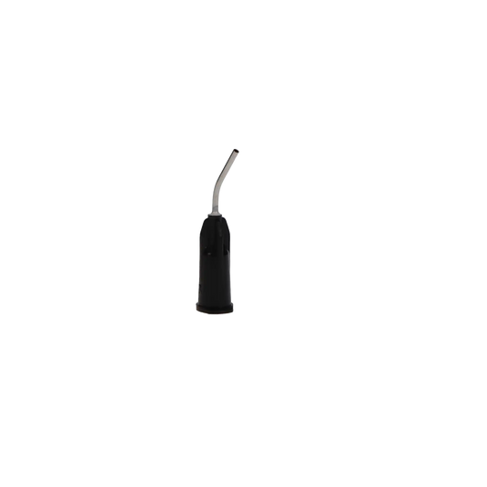 Pre-Bent Applicator Tips 19g Black 100/Pk