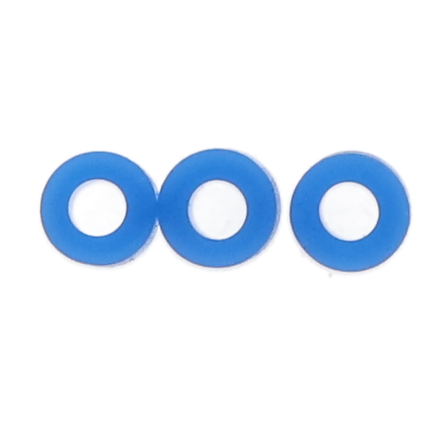 Code Rings Silicone Standard 100/Pk Blue