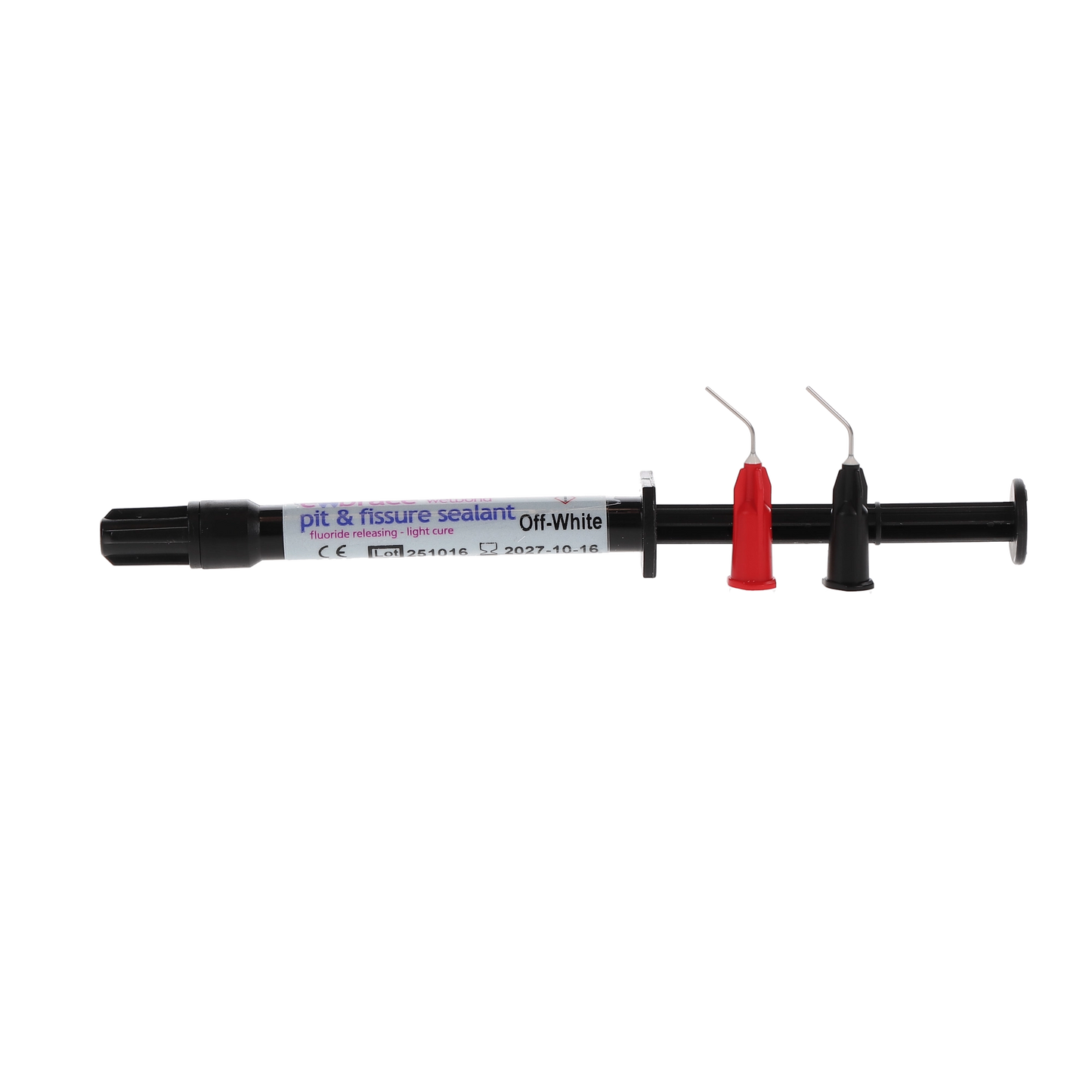 Embrace Pit & Fissure Sealant Off White kit