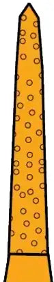 Premier - Two Striper Diamond FG 253.SB 5/Pk