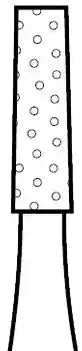 Two Striper ShortCut FGSS 557SS M 5/Pk