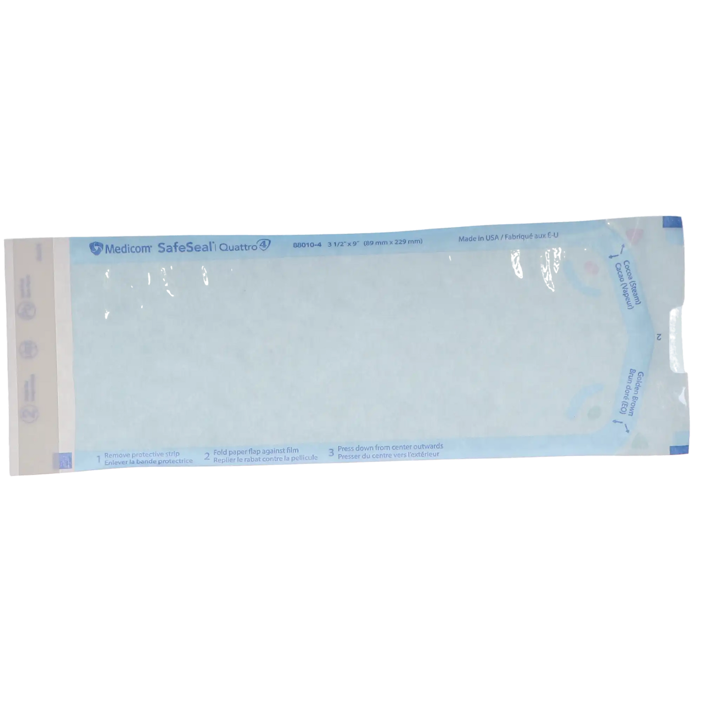 Medicom - SafeSeal - Duet Pouch - 3.5 x 9 - 200/Bx
