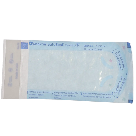 Medicom - SafeSeal - Duet Pouch - 2.25 x 4 - 200/Bx