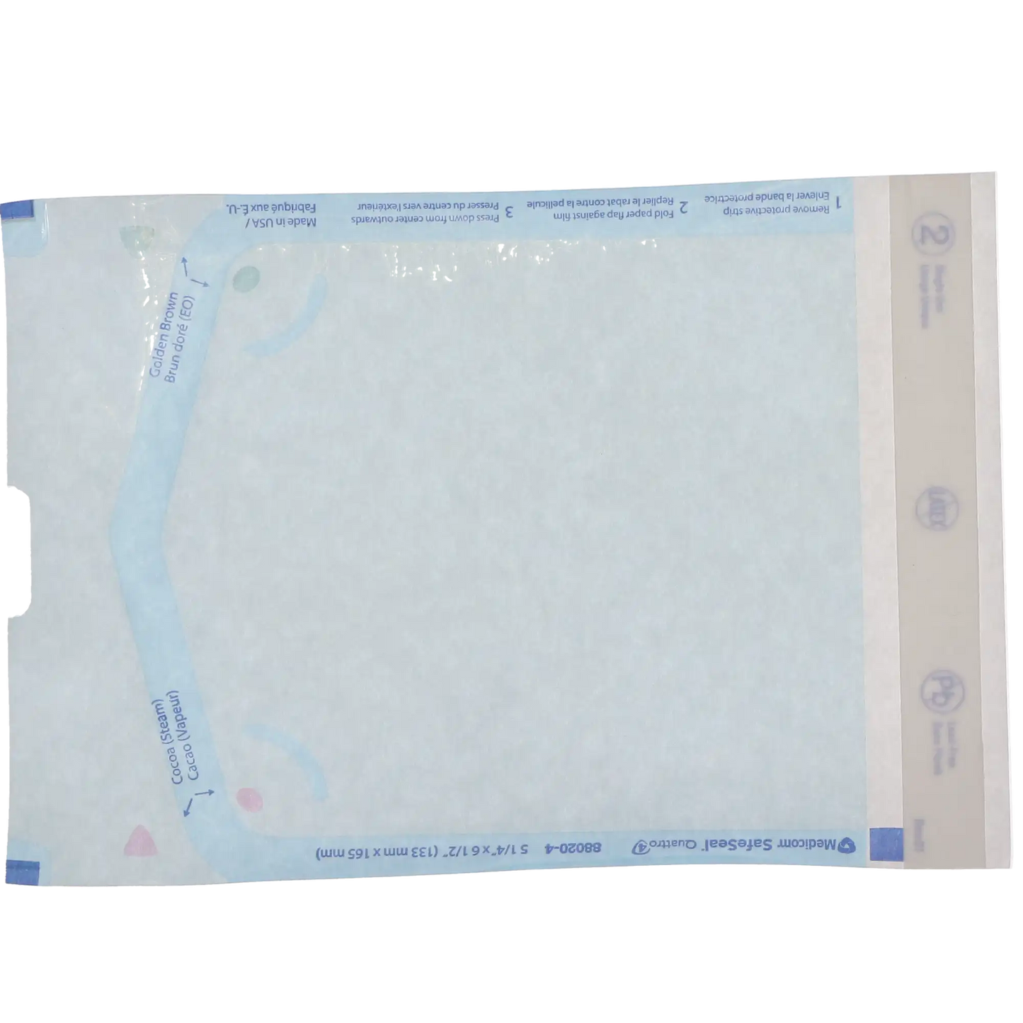 Medicom - SafeSeal Quattro Pouch 5.25x6.5 200/Bx