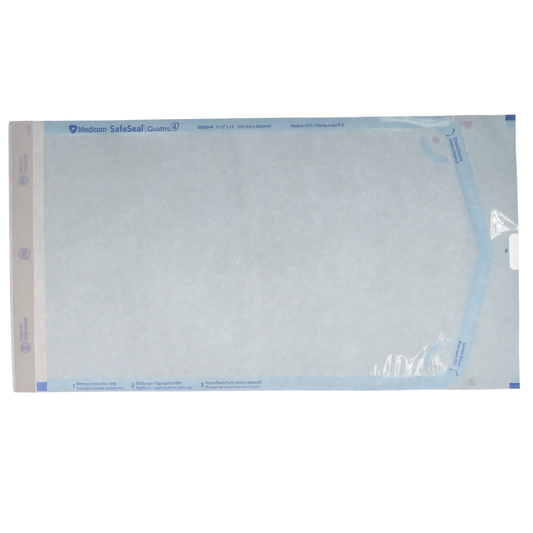 Medicom - SafeSeal - Duet Pouch - 7.5 x 13 - 200/Bx