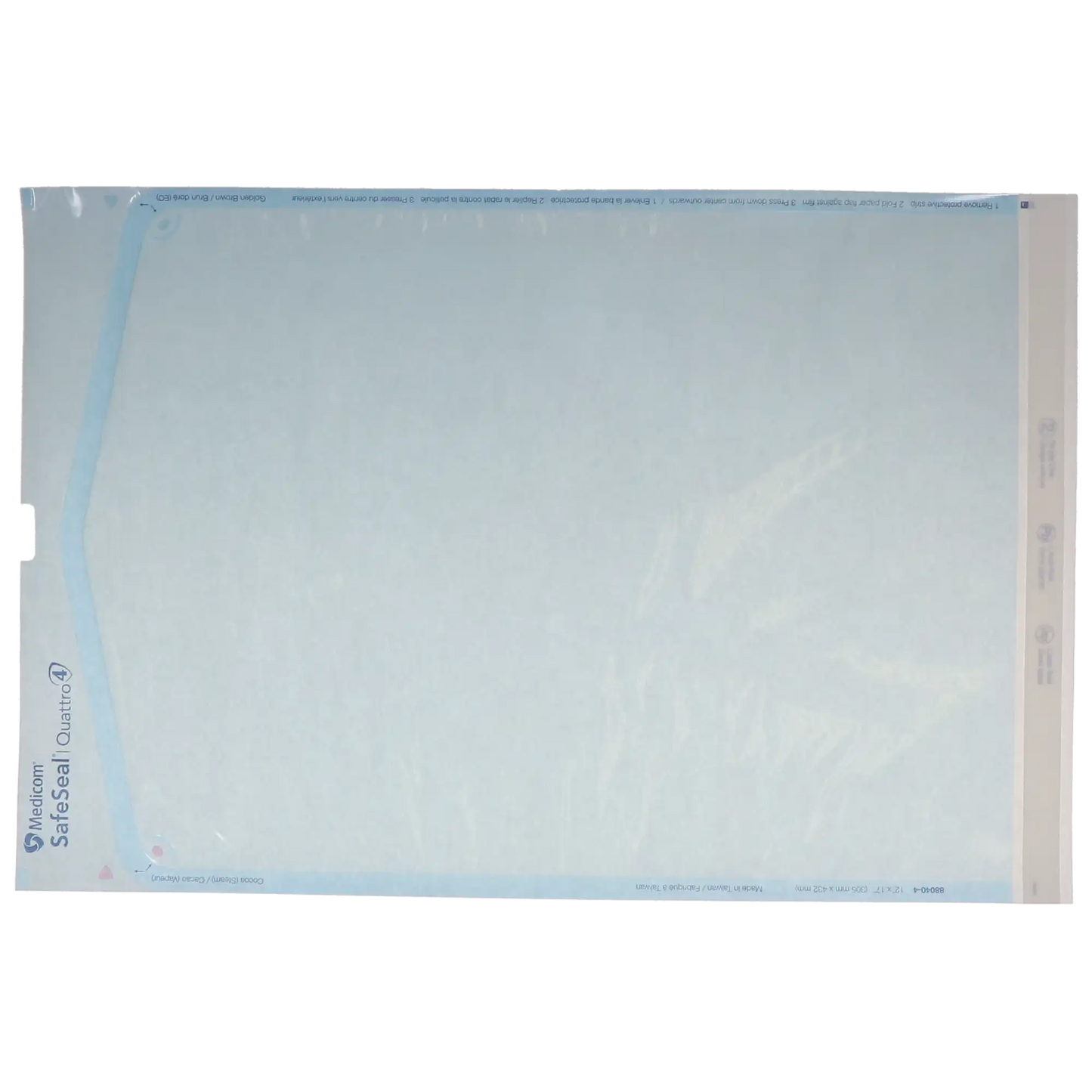 Medicom - SafeSeal Duet Pouch 12x17 200/Bx