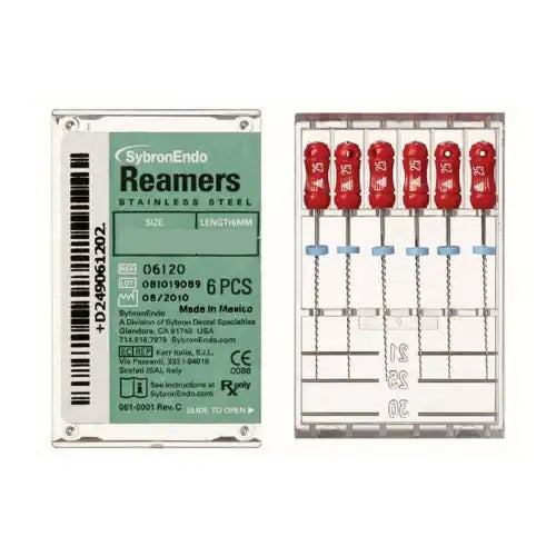 SybronEndo - Reamers 25mm #45 6/Bx