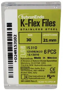 SybronEndo - K-Flex Files 21mm #35 6/Bx