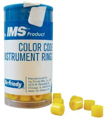 Hu-Friedy - IMS Color Code Rings Yellow Large 50/Pk