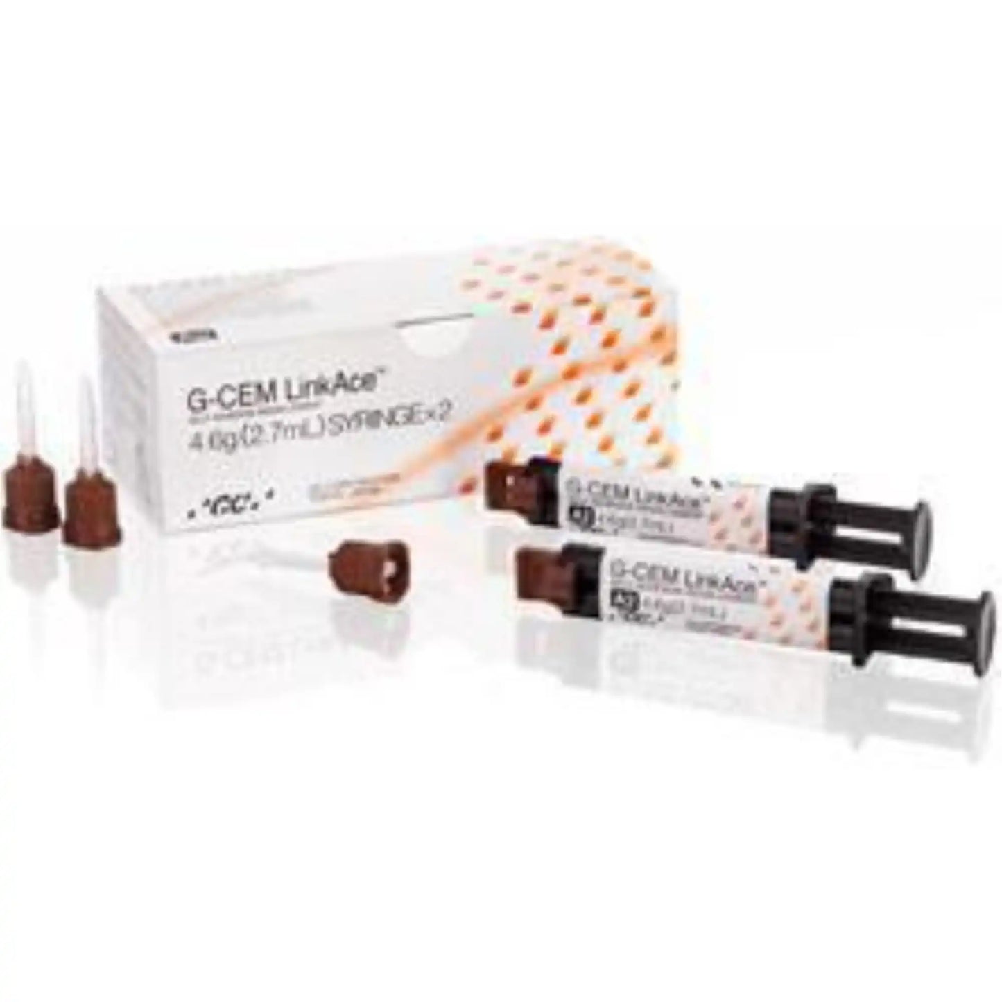G-CEM LinkAce Syringes 2/Pk Translucent