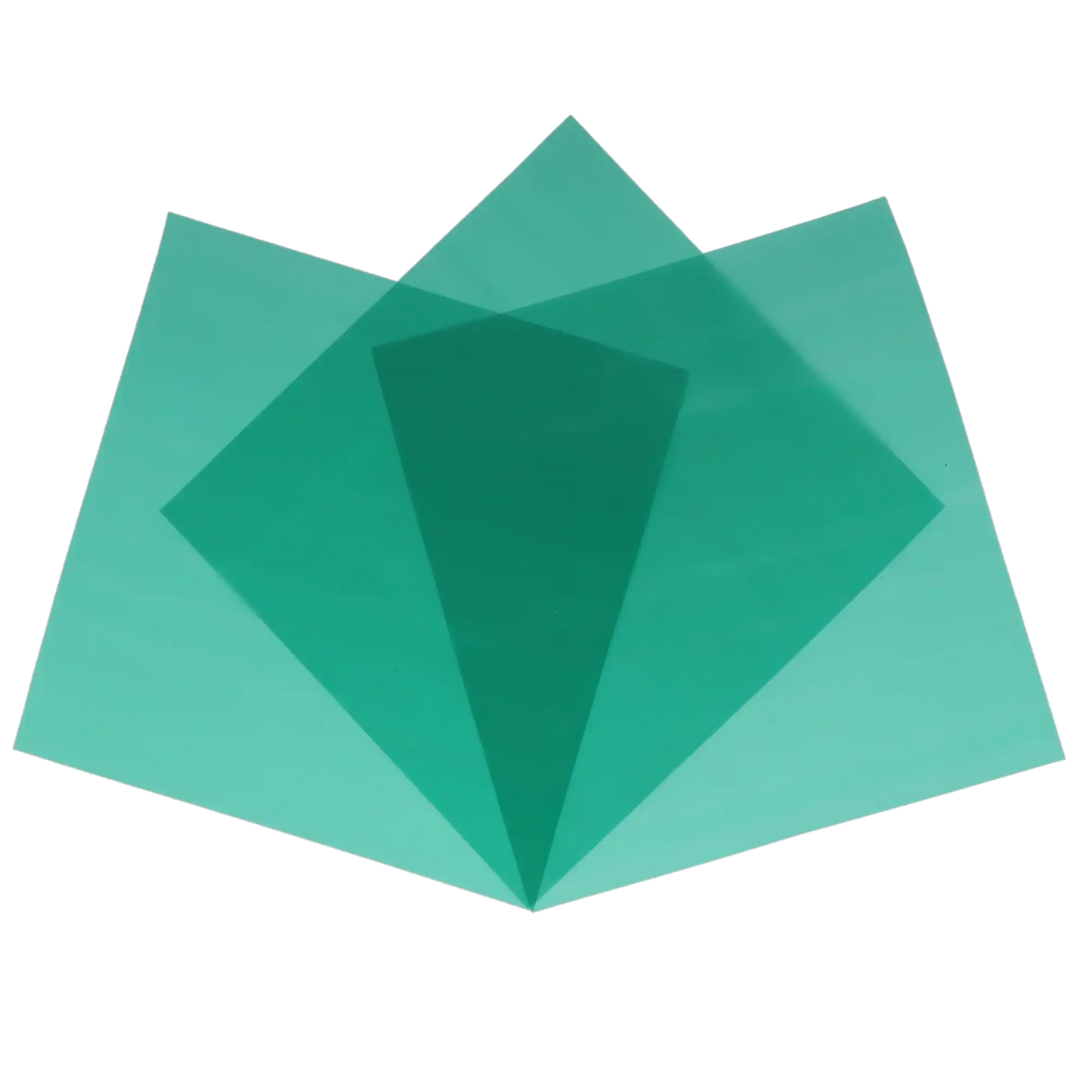 Coltene - Hygenic 5" x 5" Thin Green Rubber Dental Dam, 52/Pk **Discontinued see CO-60034414