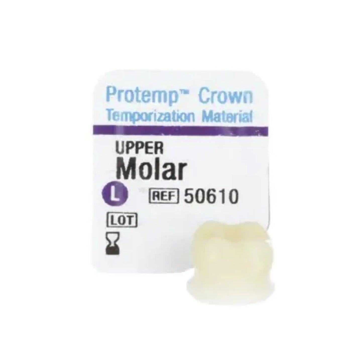 Protemp Crown Refill UL Molar 5/Pk