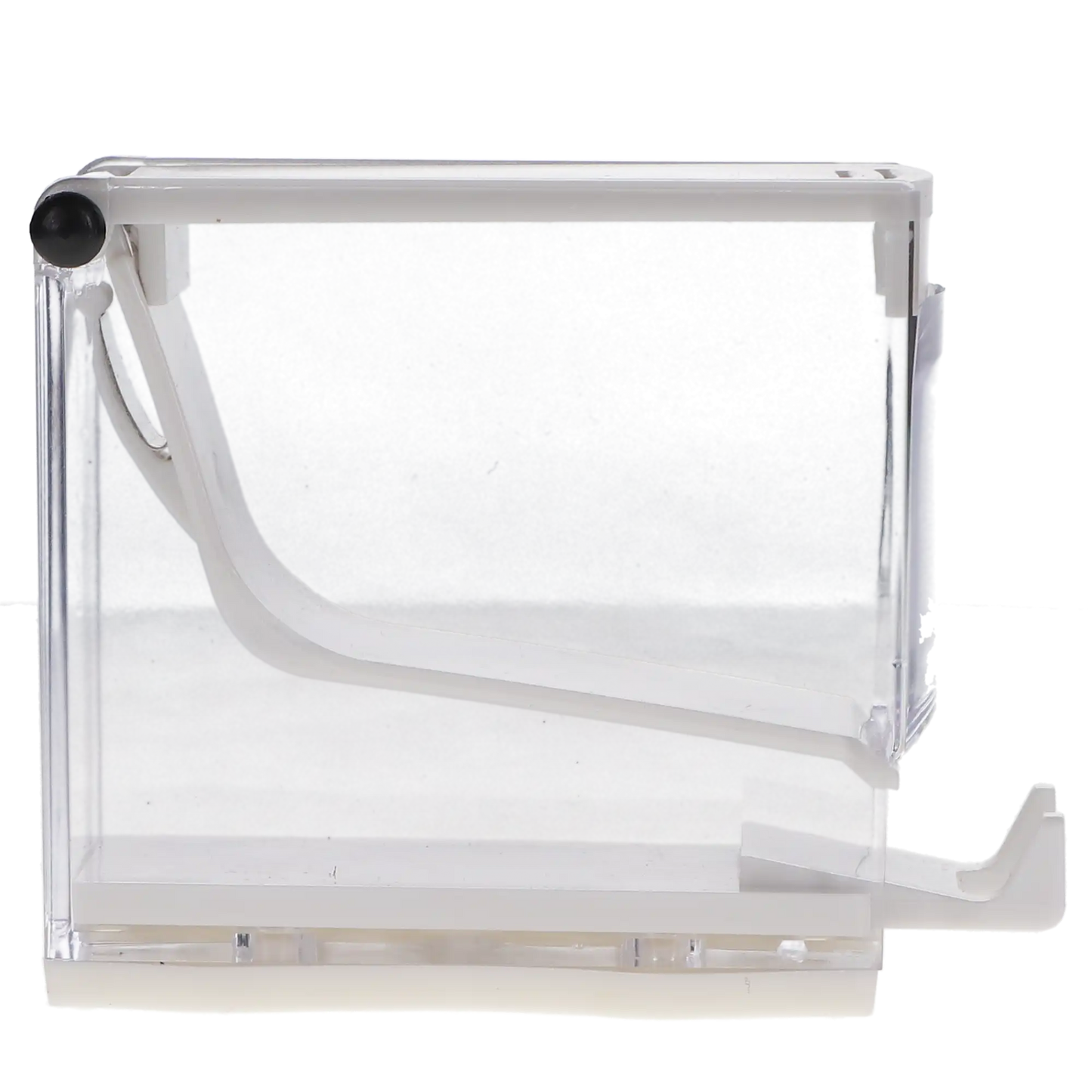 3D - Cotton Roll Dispenser Push White