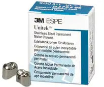 3M Unitek Crowns SS 2nd Perm Mol LL4 900434 5/Bx