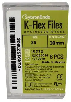 SybronEndo - K-Flex Files 30mm #35 6/Bx