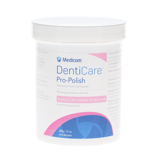 Medicom - DentiCare Pro-Polish Prophy Paste Jars Bubblegum Fine