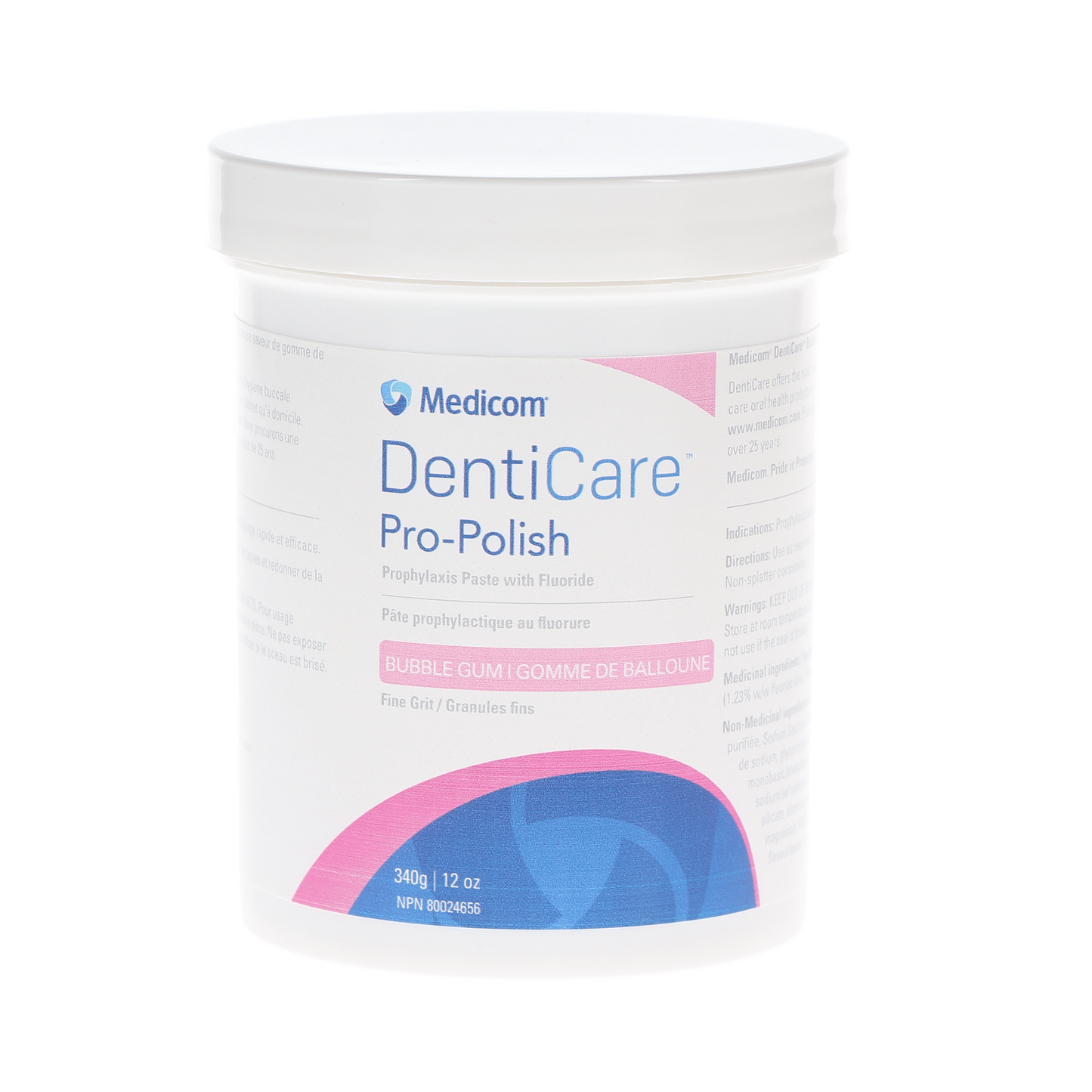 Medicom - DentiCare Pro-Polish Prophy Paste Jars Bubblegum Fine