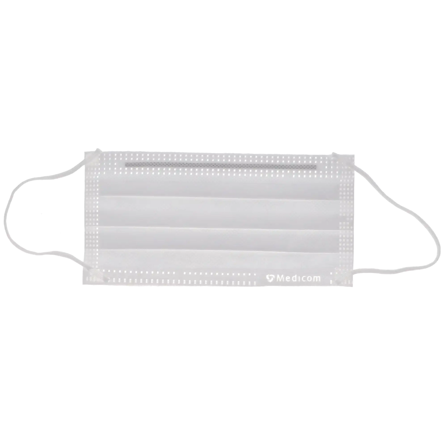 Medicom - Safe-Mask Premier Elite Earloop White 50/Bx ASTM 3
