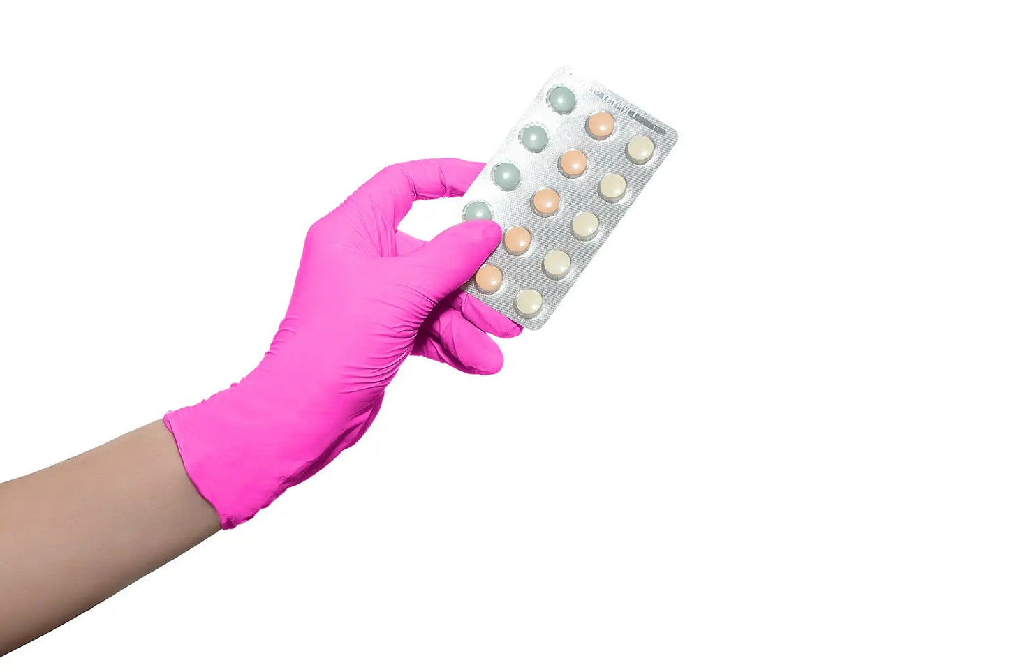 Aurelia Blush Nitrile Gloves Large 200/Box