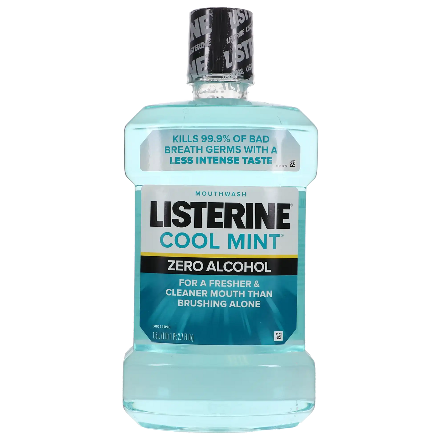 Listerine Zero Clean Mint Mouthwash (1x 1.5 liter Bottle)