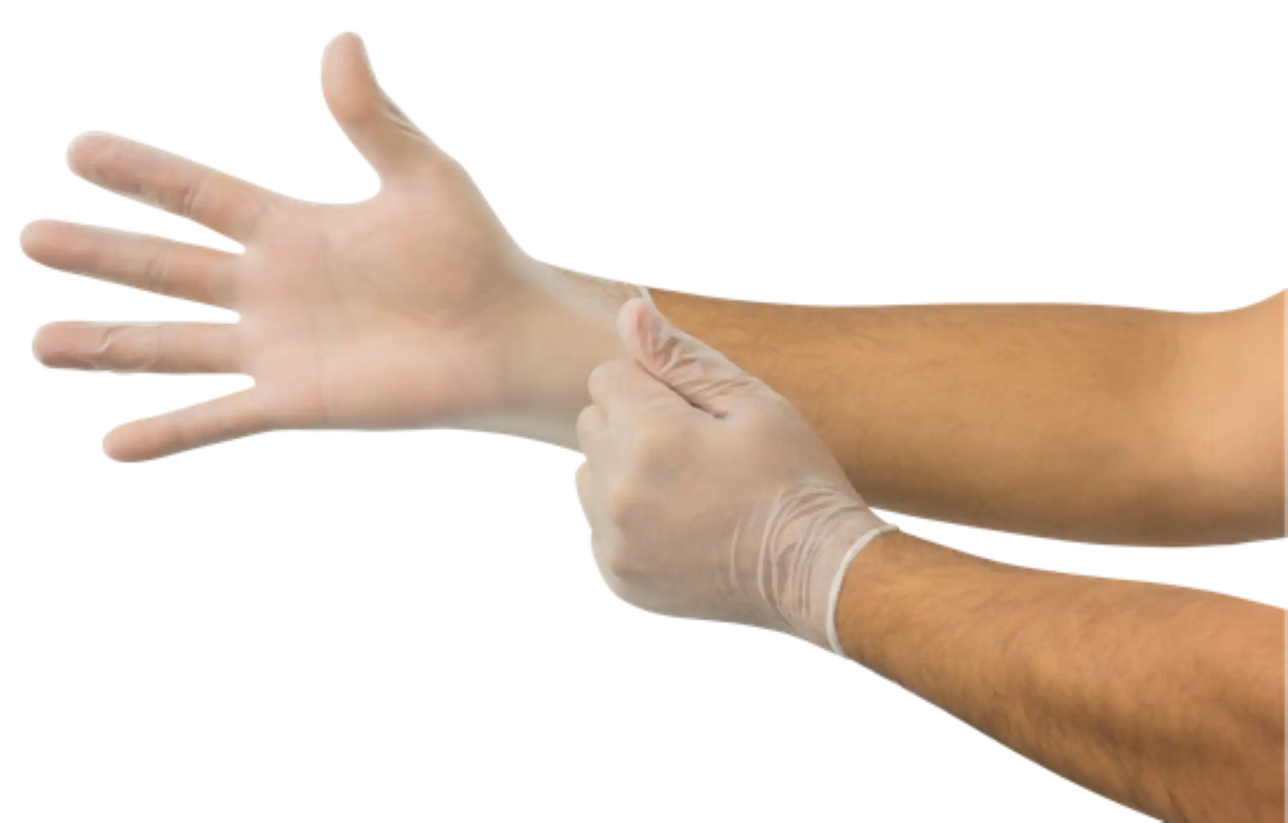 Ansell - Micro-Touch Elite PF Vinyl Glove Small 100/bx
