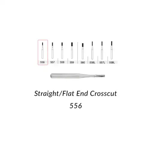 Coltene - Alpen Carbide 556 Cross Cut Fissure Fg 100Pk
