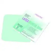 Crosstex - Dental Dam Latex Mint 5"x5" Heavy-Green 52/Box