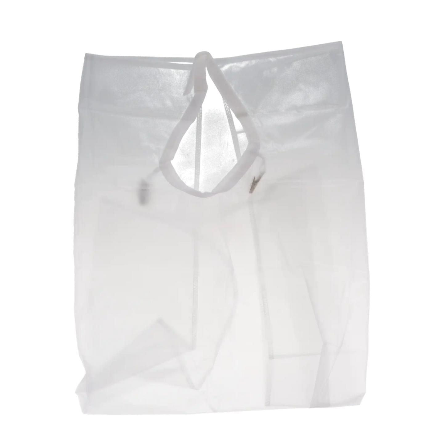 Crosstex - Barrier Apron Waist Length 27x30 White/Plastic