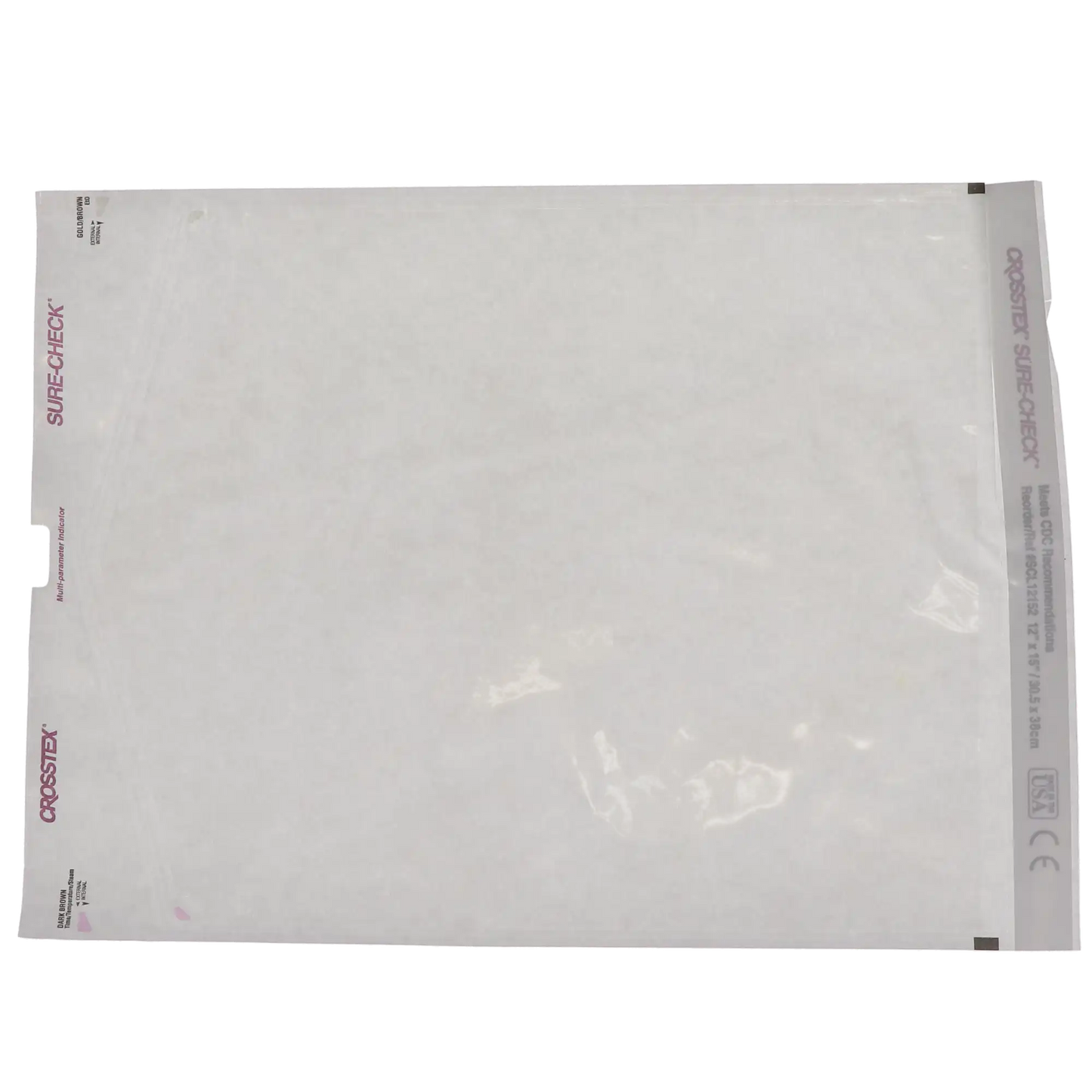 Crosstex - Sure-Check Pouches 12X15 100/Bx