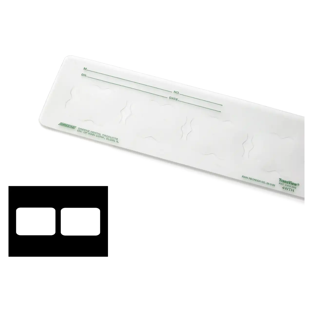 Rinn - Transview 2H #2 Translucent Plastic 100/Bx