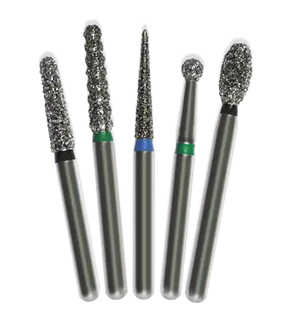 Midwest Once Sterile Operative Burs FG 245 25/Pk