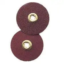 Paper Discs Brass Center 1/2" Crocus Fine 50/Bx **Discontinued
