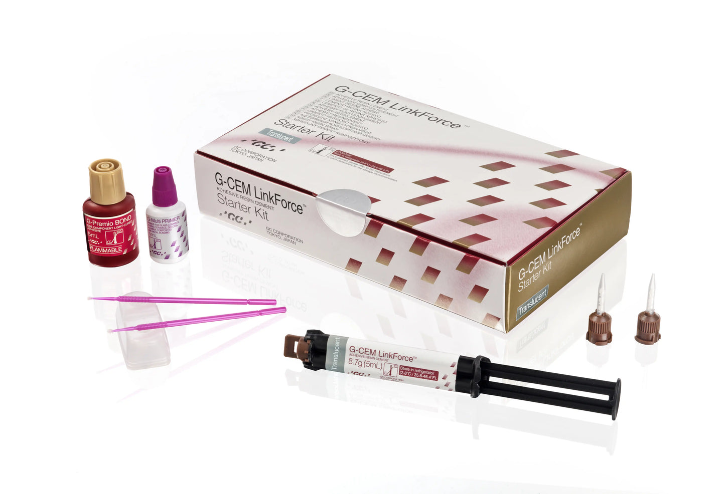 G-Cem LinkForce Starter Kit Translucent