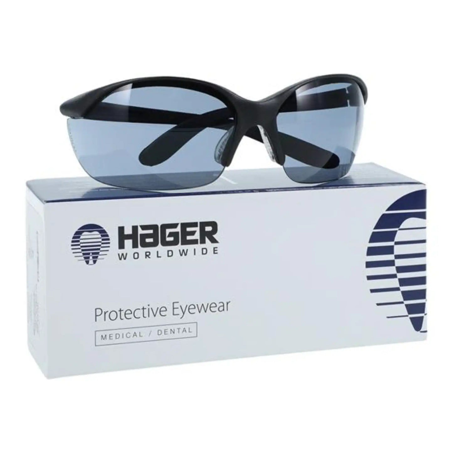 Hager - Vapor Ii Black Frame/Tinted Lens Ultra Lite