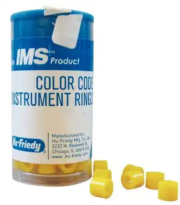 Hu-Friedy - IMS Color Code Rings Yellow 50/Pk