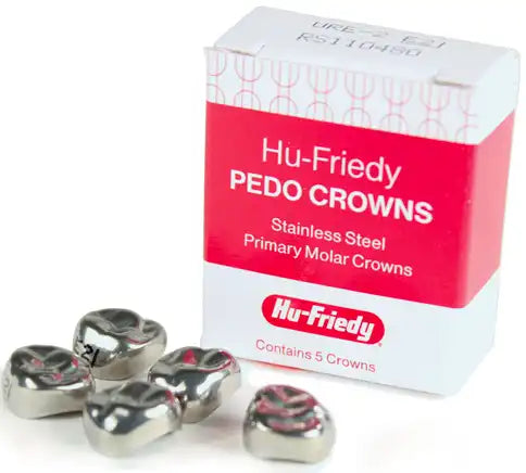 Hu-Friedy - SS Crowns Lower Left Primary 1st #3 5/Pk