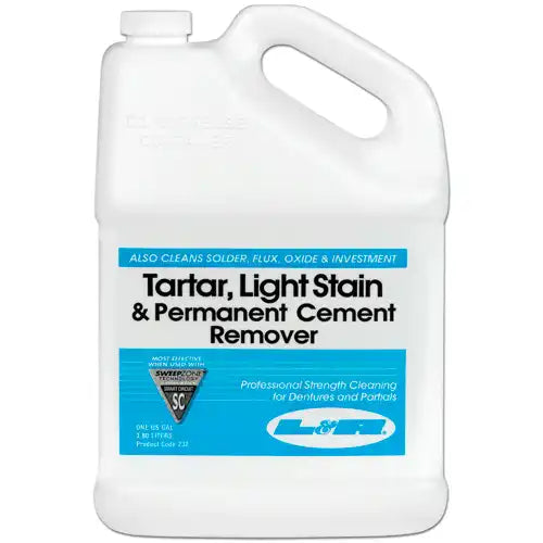 L&R - Tartar & Stain Remover Gal/Bt