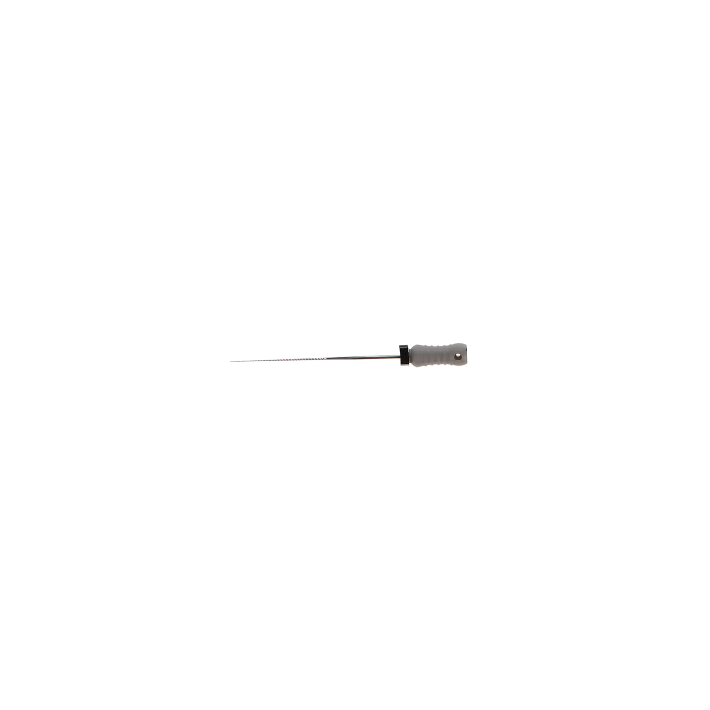 Stainless Steel K-File with Plastic Handle & Endo Stop, 31 mm, 0.02 Taper, # 8, Grey, 6/Pk, MK3108