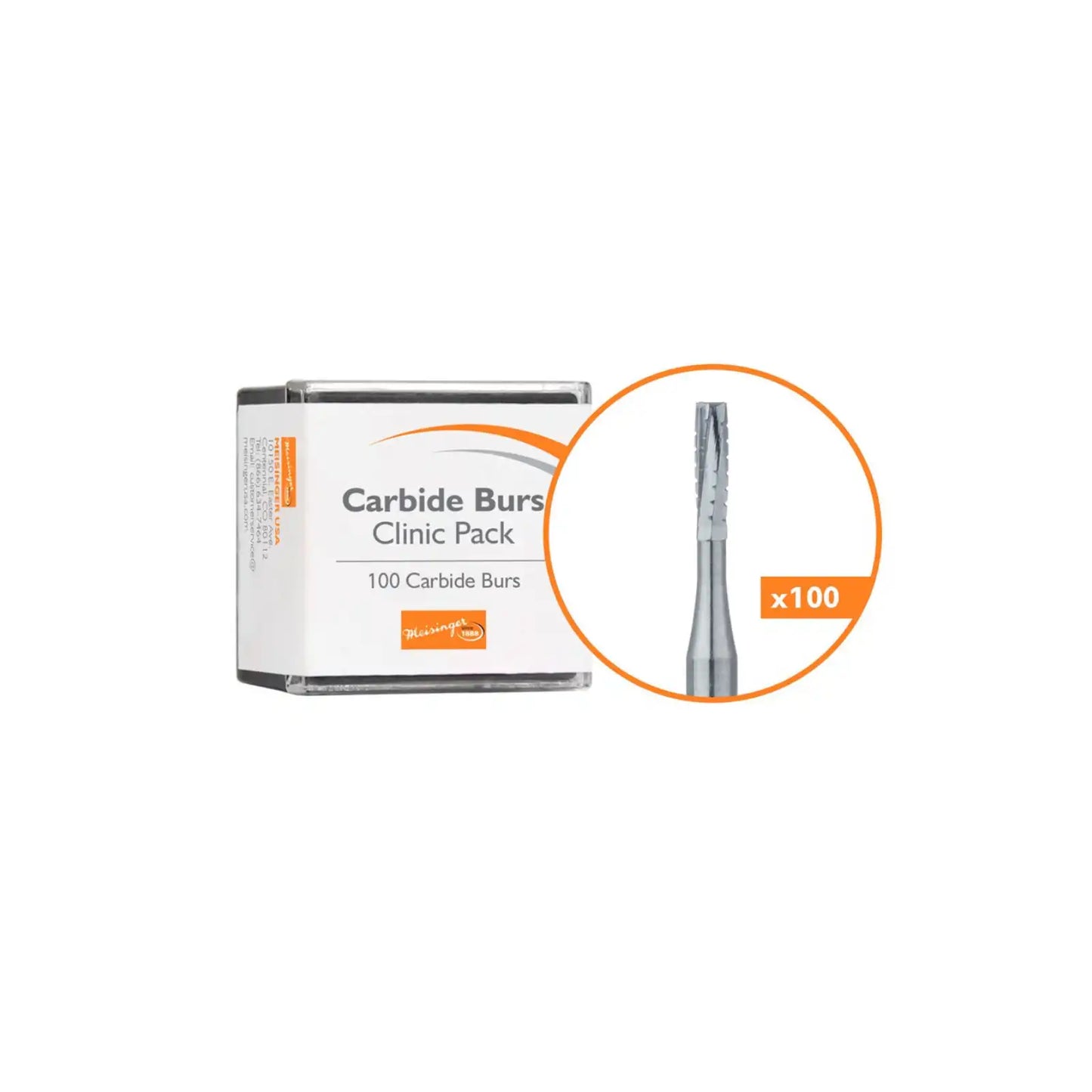 Carbide T&F Twist Bur ET3 Fine 5/Pk