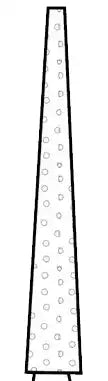 Two Striper Diamond FG 207.10C 5/Pk