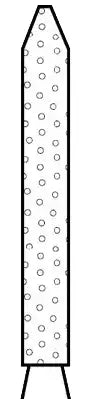 Two Striper Diamond FG 250.9C 5/Pk