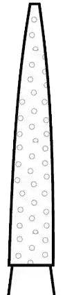 Premier - Two Striper Diamond FG 263.8C 5/Pk