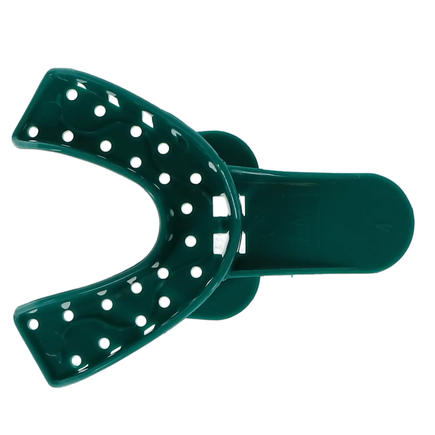 Vista - Plastic Impression Tray #4 Med/Lower 12/Pk