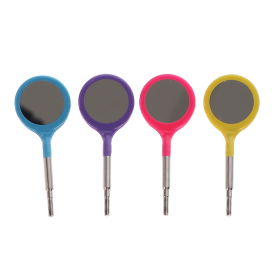Crystal Mirror Double Sided #4 CS Neon Assorted 4/Pk
